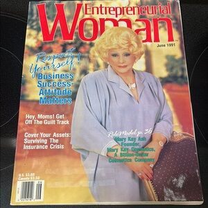 Mary Kay on Cover Entrepreneurial Woman Magazine - June 1991